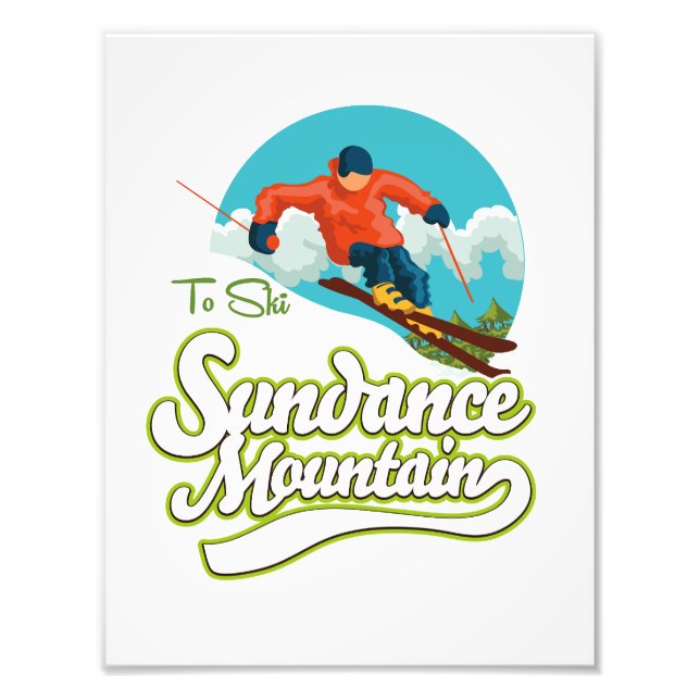 Foto Logotipo de esqui Sundance Mountain (Frente)