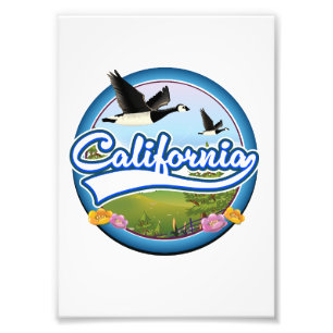 Foto logotipo de férias de gansos da Califórnia