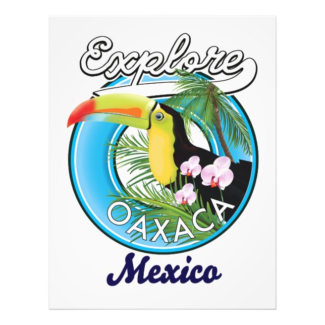 Foto Logotipo de viagem Oaxaca México (Frente)