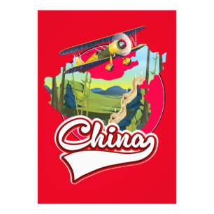 Foto Logotipo do mapa de Viagem da China