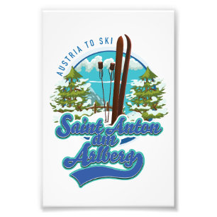 Foto Logótipo do Santo Anton am Arlberg Áustria Ski