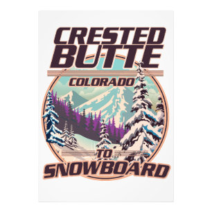 Foto Logotipo do Snowboard do Colorado Butte