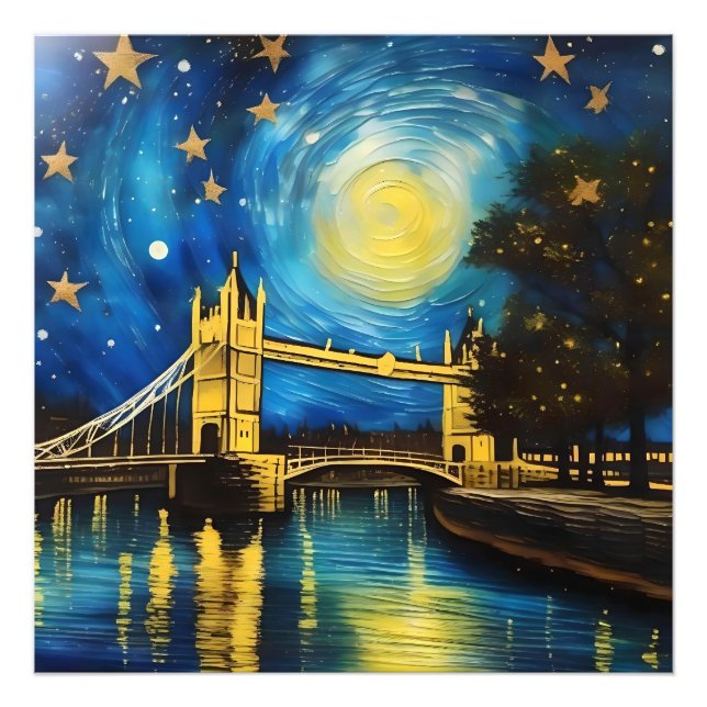 Foto London Bridge Acrylic Art, (Frente)