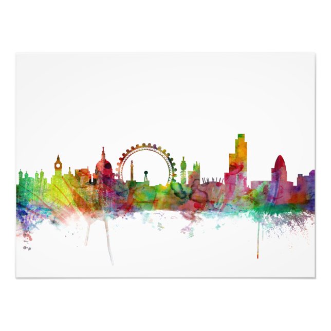 Foto London England Skyline (Frente)