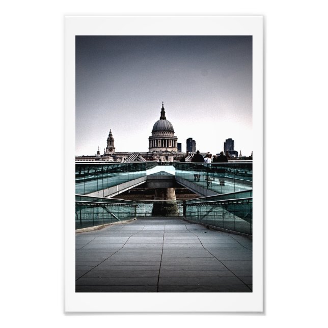 Foto London - Millennium Bridge & Ruas Pauls (6334) (Frente)