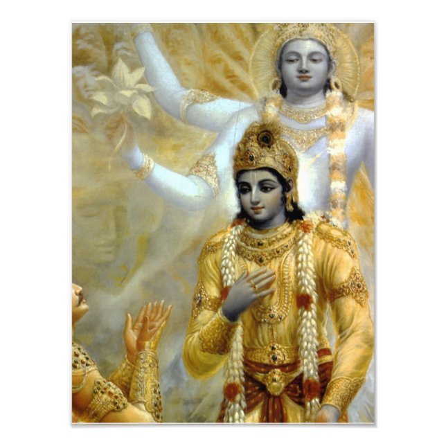 Foto Lord Krishna Hindu Deus Hare Krishna (Frente)