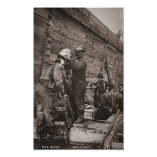 Foto Louis Pesha O Mergulhador Excelentes Vintage Lagos