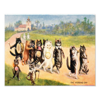 Foto Louis William Wain "Dia do Casamento"