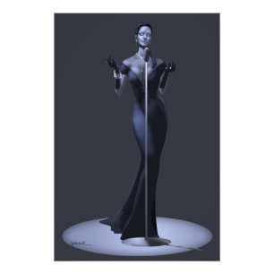 Foto Lounge Singer Poster Impressão