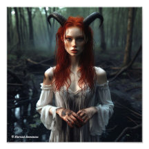 Lovely gingerhead demoness