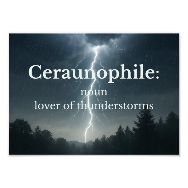 Foto Lover of Thunder Storms (Frente)