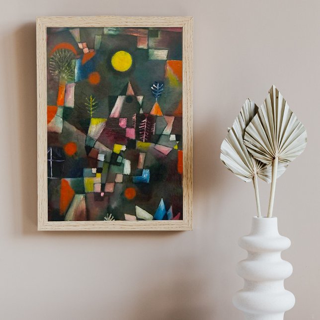 Foto Lua cheia por Paul Klee (Criador carregado)
