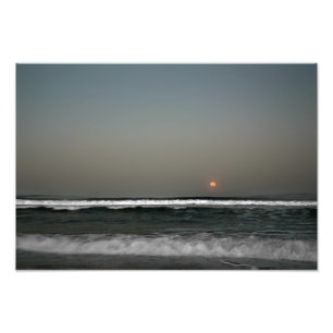 Foto Lua Sobre Ondas