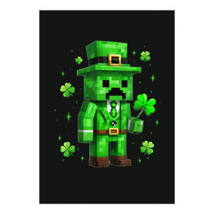 Foto Lucky Leprechaun Divertido Jogo de Vídeo do Dia de