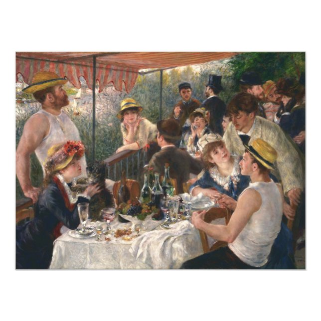 Foto Luncheon do Partido Barco - Auguste Renoir (Frente)