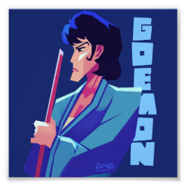 Foto Lupin III, o terceiro impressão de arte Goemon