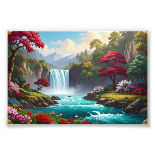 Foto Lush" "Nature Fantasy Art Print (Frente)