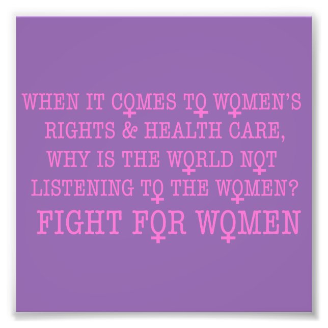 Foto Luta pelas mulheres (Frente)