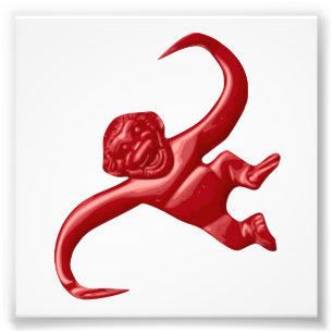 Foto Macaco retro do brinquedo do pesadelo