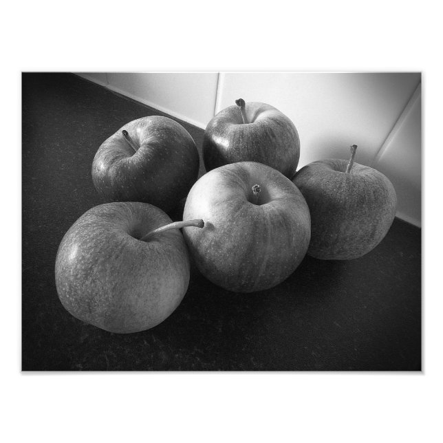 Foto Maçãs na cozinha (Frente)