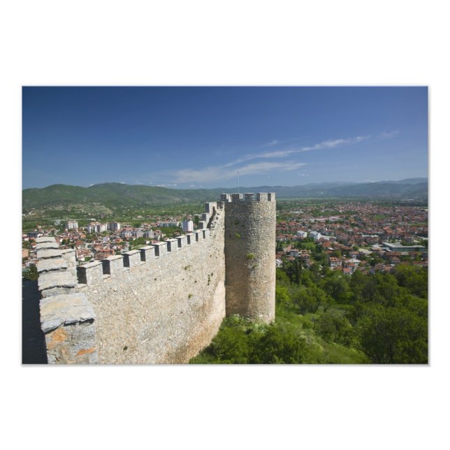 Foto MACEDÔNIA, Ohrid. Castelo de Car Samoil / (Frente)
