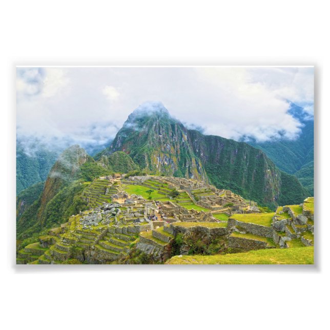 Foto Machu Picchu, Peru, Overlook (Frente)