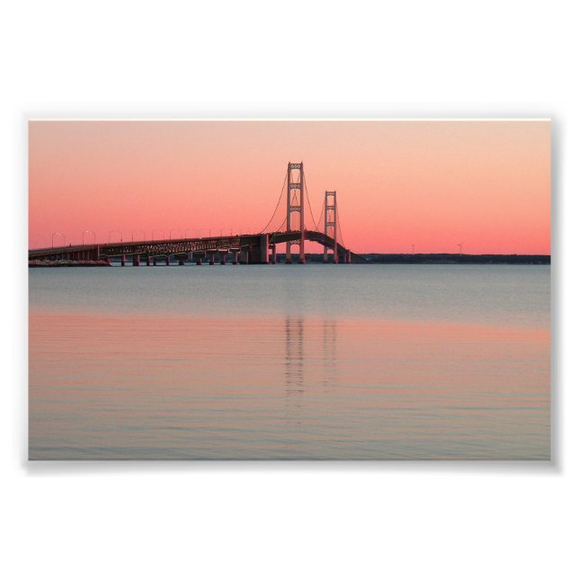 Foto Mackinac Bridge, Michigan (Frente)