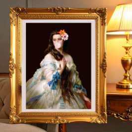 Foto Madame Rimsky com duas flores