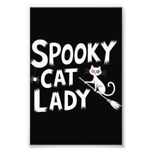 Foto Mãe de Gato Assustador Senhora de Gato Assustador