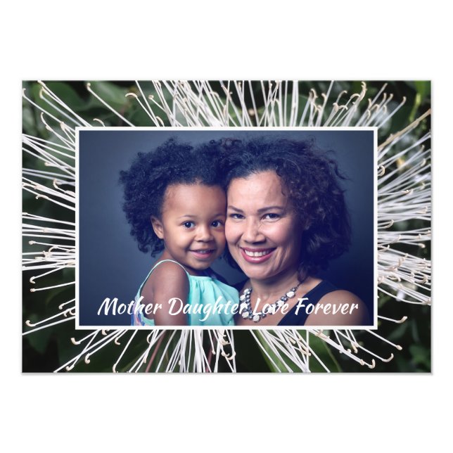 Foto Mãe Filha Amor Familiar Personalizar (Frente)