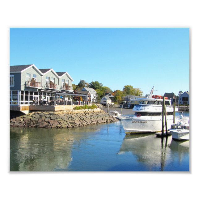 Foto Maine Kennebunkport Boat Photo (Frente)