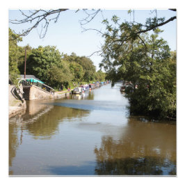Foto Mais alto do Canal Macclesfield Poynton Cheshire