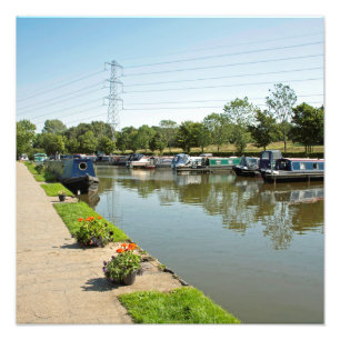 Foto Mais alto do Canal Macclesfield Poynton Cheshire