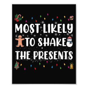 Foto Mais Provável Para Agitar Os Presentes De Feliz Na