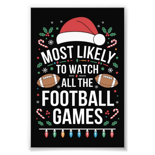 Foto Mais Provável Para Assistir A Todos Os Xmas De Fut (Frente)