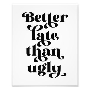 Foto Mais Tarde Que Feia