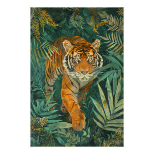 Foto Majestade da Selva: Tiger no Paraíso Tropical