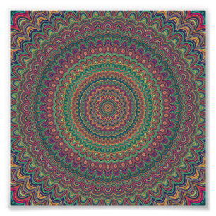 Foto Mandala da flor