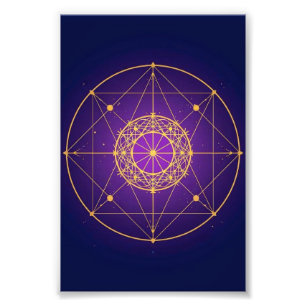 Foto Mandala Sagrado Celestial – Geometria Mística