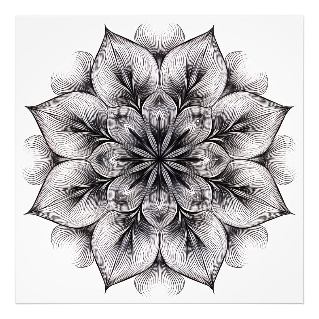 Foto Mandalas de Bloom em Camadas (Frente)