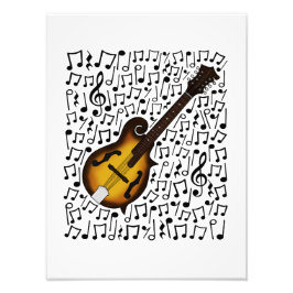 Foto Mandolin Musical Notes Mandolinista Músico Folclór