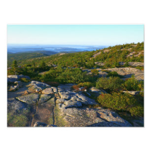 Foto Manhã no topo da montanha Cadillac em Acadia