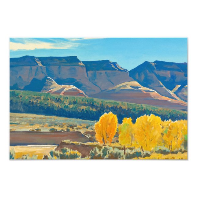 Foto Manhã pacífica por Maynard Dixon (Frente)