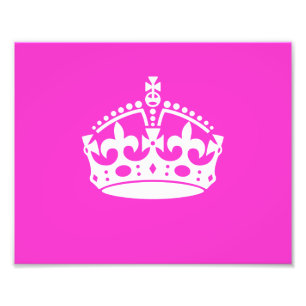 Foto Manter o Ícone Real CROWN CROWN no Rosa Personali