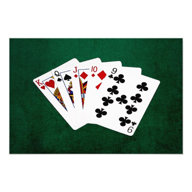 Foto Mãos Poker - Hetero - Rei Para Nove (Frente)