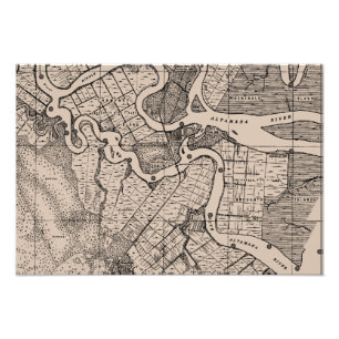 Foto Mapa, Cartografia, Geografia, Rio Altamaha, EUA