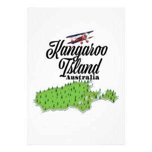 Foto Mapa da Austrália na Ilha de Kangaroo