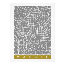 Foto Mapa de Madrid
