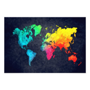 Foto mapa do mundo
