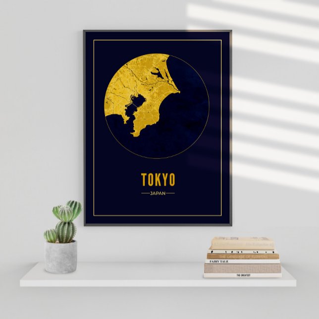 Foto Mapa Dourado de Tóquio (Criador carregado)